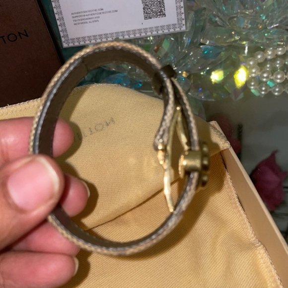 ❤️Authentic ❤️ Louis Vuitton Good Luck Breath Bracelet Flower Flower Mon… - Picture 8 of 16